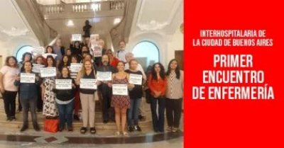 Interhospitalaria de la Ciudad de Buenos Aires: Primer Encuentro de Enfermería