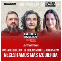 Elecciones CABA / Basta de derecha - El peronismo no es alternativa. Necesitamos más Izquierda