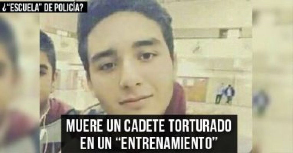 ¿“Escuela” de policía? Muere un cadete torturado en un “entrenamiento”