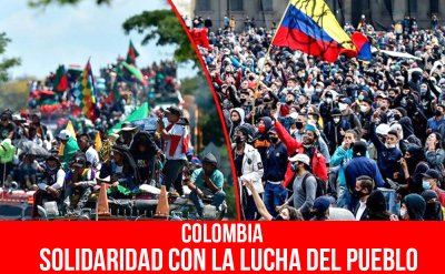 Colombia/Solidaridad con la lucha del pueblo