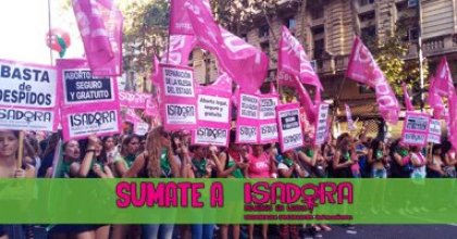 Sumate a ISADORA mujeres en lucha