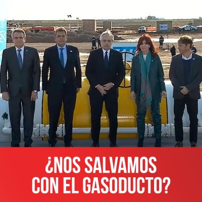 ¿Nos salvamos con el gasoducto?