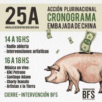 Mercedes Trimarchi y el FIT-Unidad contra el acuerdo porcino con China
