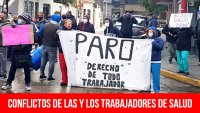 Conflictos de las y los trabajadores de salud