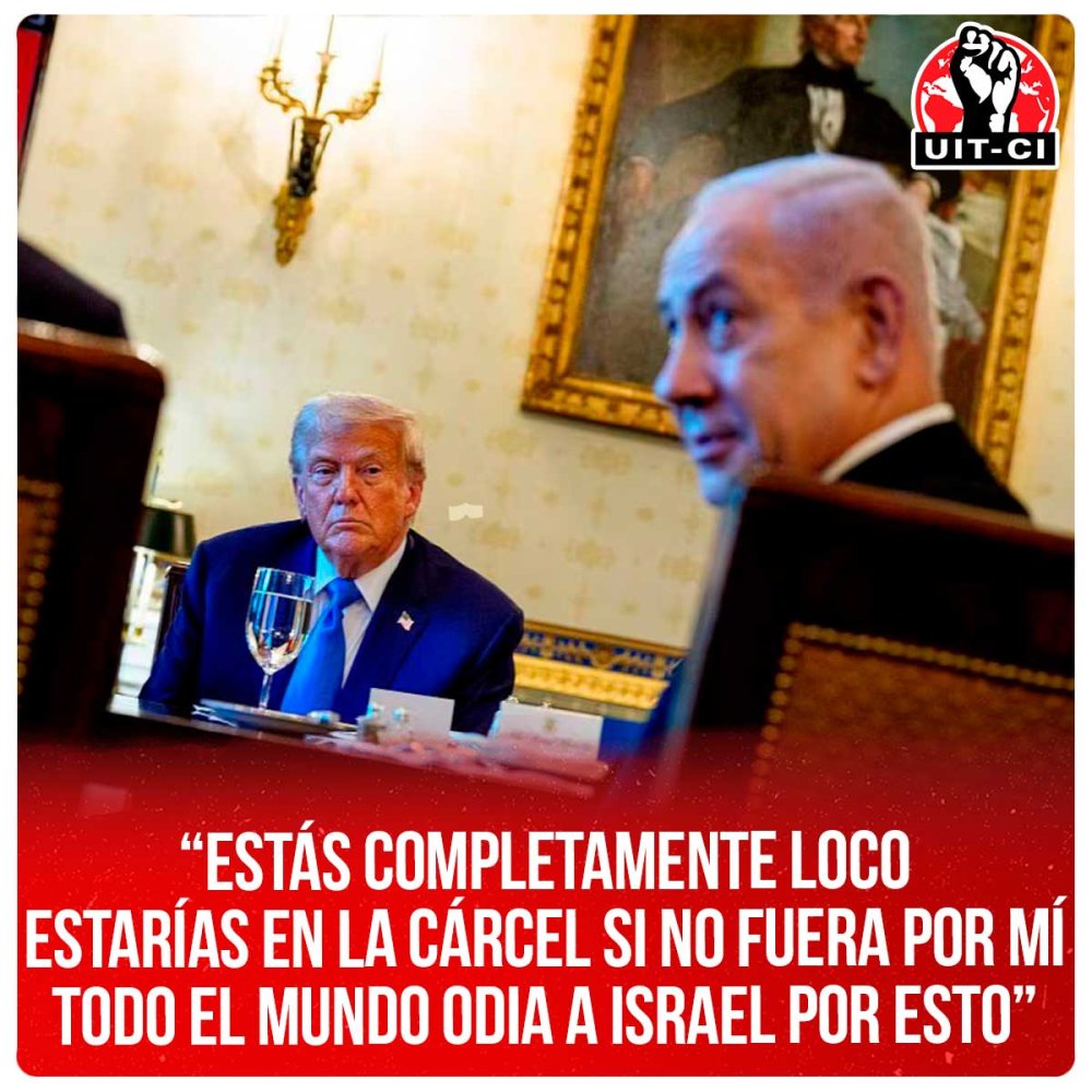 “Estás completamente loco. Estarías en la cárcel si no fuera por mí. Todo el mundo odia a Israel por esto”