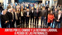 Juntos por el Cambio y la reforma laboral a pedido de las patronales