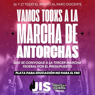 Pilar Barbas, secretaria de la FUA “Vamos a la marcha de antorchas exigiendo una nueva Marcha Federal Educativa”