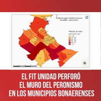 El FIT Unidad perforó el muro del peronismo en municipios bonaerenses