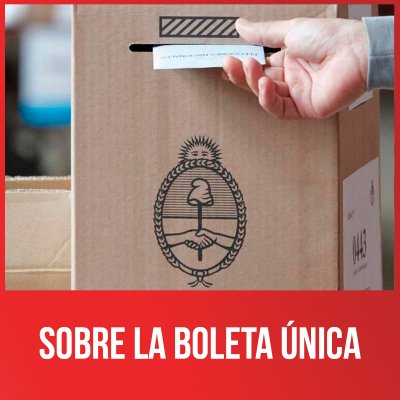 Sobre la Boleta Única