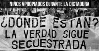 Niños apropiados durante la dictadura