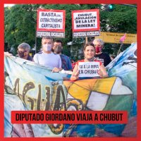 Diputado Giordano viaja a Chubut