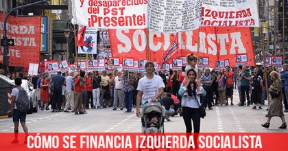 Cómo se financia Izquierda Socialista