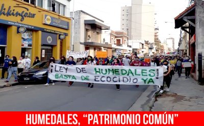 Humedales, “patrimonio común”