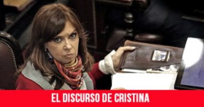 El discurso de Cristina