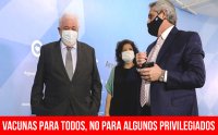 Vacunas para todos, no para algunos privilegiados
