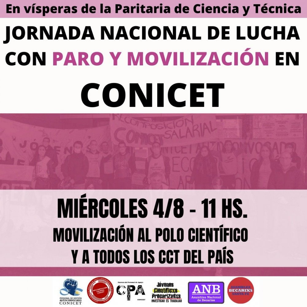 Diputada Mercedes Trimarchi acompañará protesta de científicos