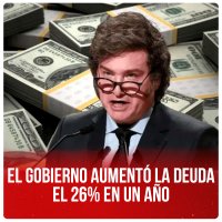 El gobierno aumentó la deuda el 26% en un año