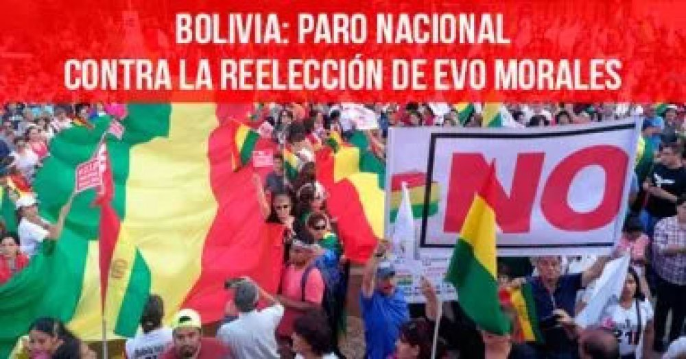 Bolivia: paro nacional contra la reelección de Evo Morales
