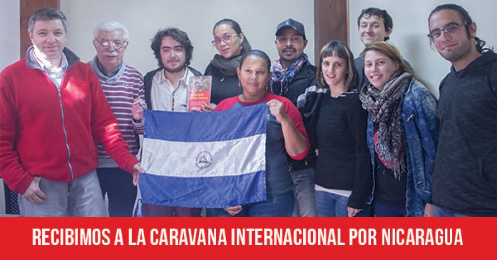 Recibimos a la caravana internacional por Nicaragua