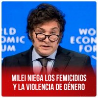 Milei niega los femicidios y la violencia de género