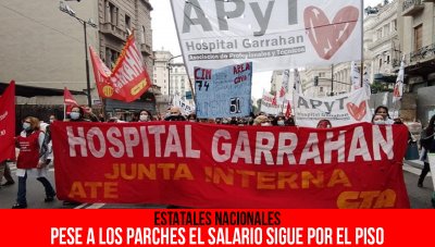 Estatales nacionales / Pese a los parches el salario sigue por el piso