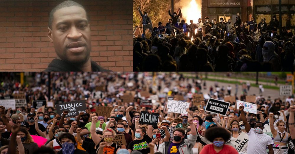 ¡Levantamiento antirracista en EEUU! ¡Justicia para George Floyd!