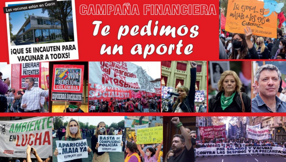 Campaña financiera. Te pedimos un aporte