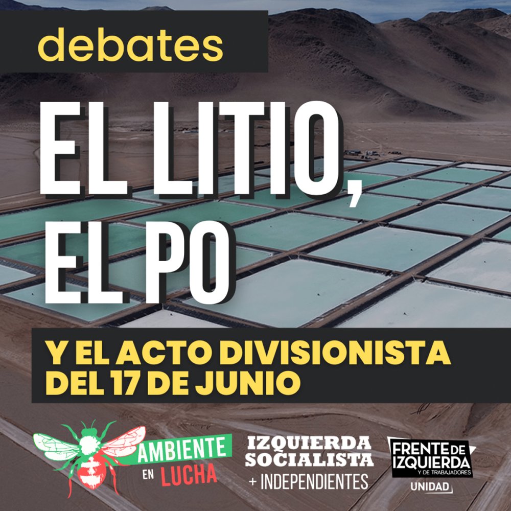 Debates: el Litio, el PO y el acto divisionista del 17 de junio