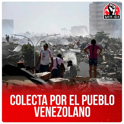 Colecta por el pueblo venezolano