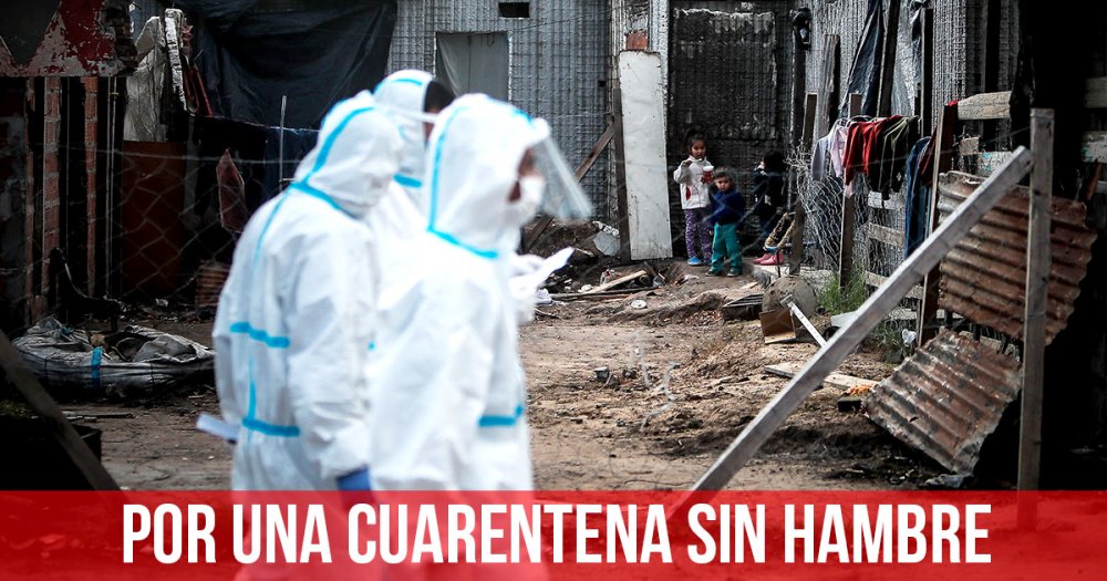 Por una cuarentena sin hambre