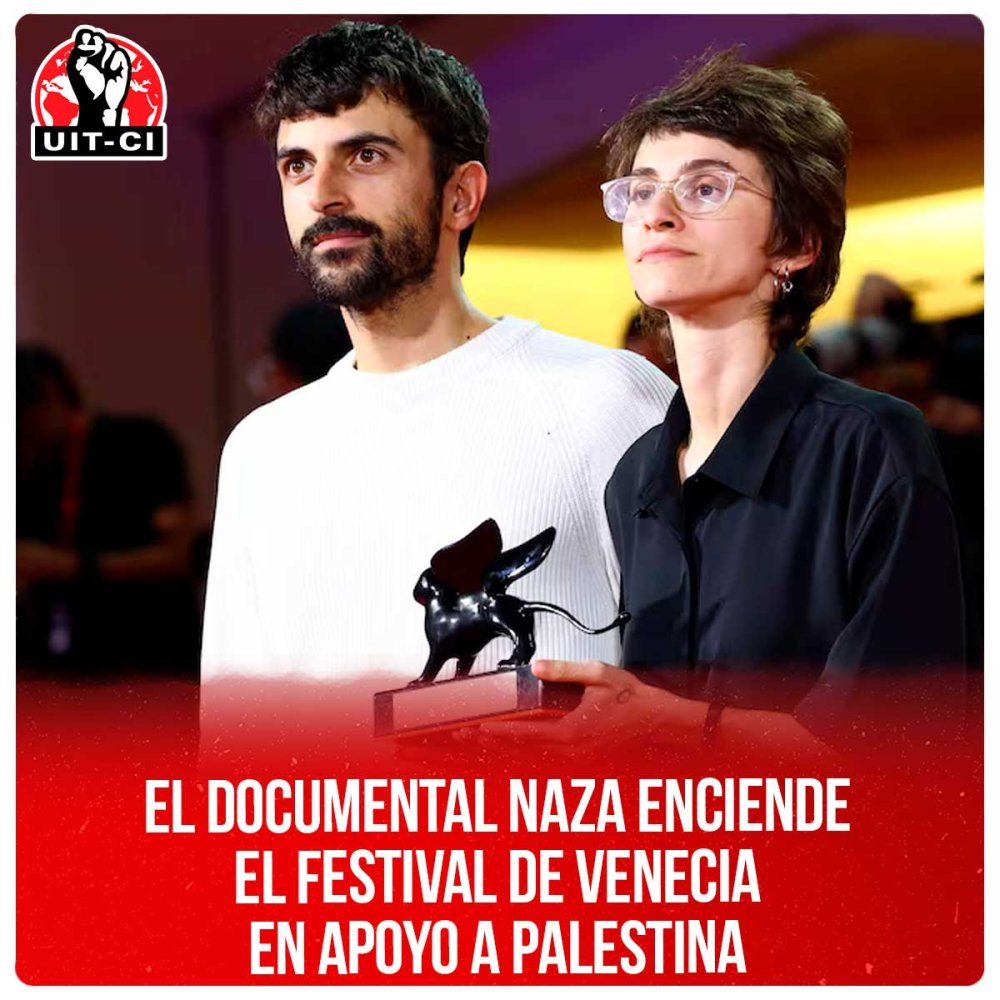 El documental Naza enciende el Festival de Venecia en apoyo a Palestina