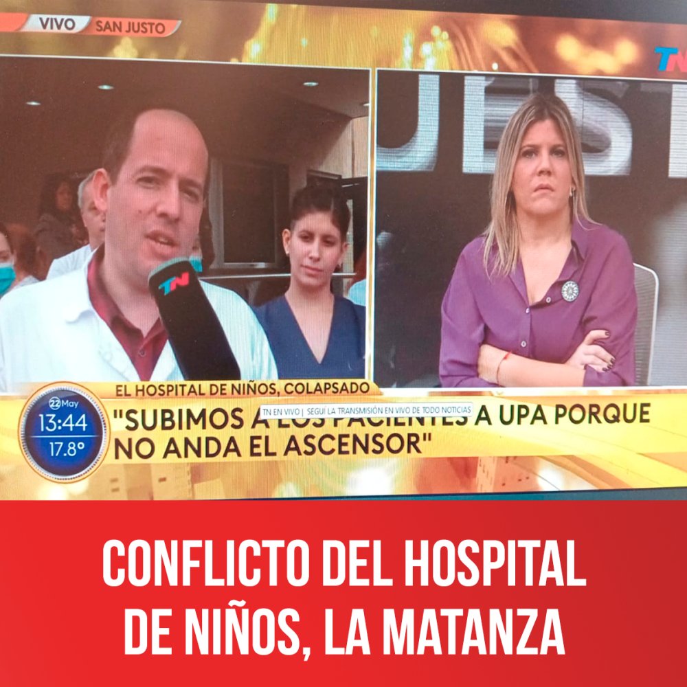Conflicto del Hospital de Niños, La Matanza