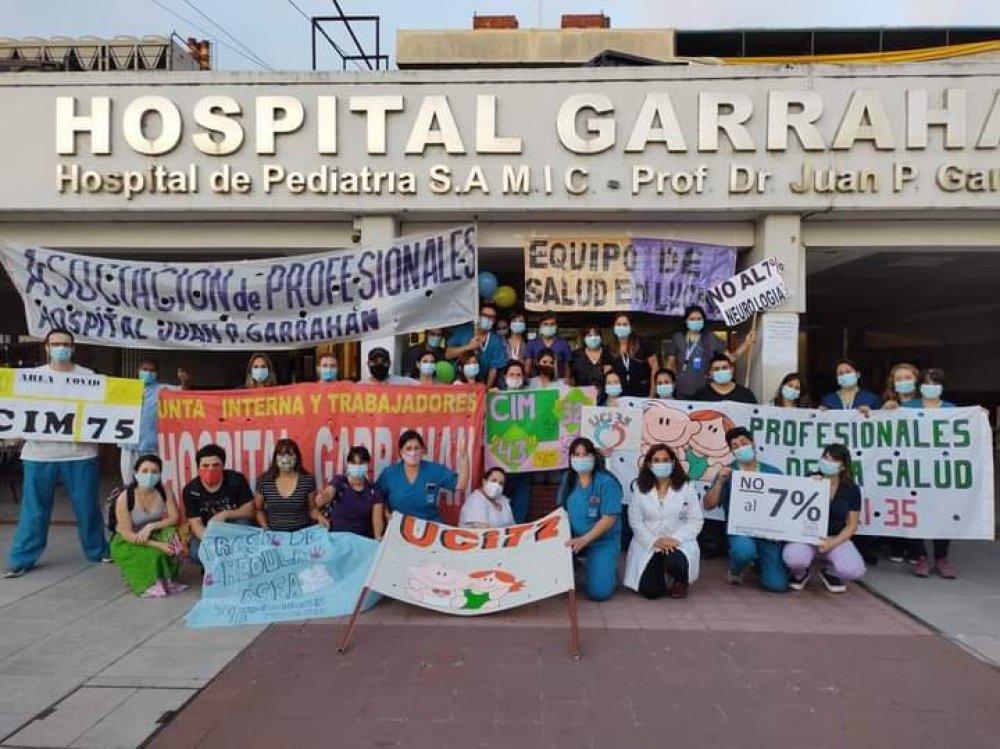 Salud: "La Junta Interna de ATE Garrahan responde a Ginés González García"