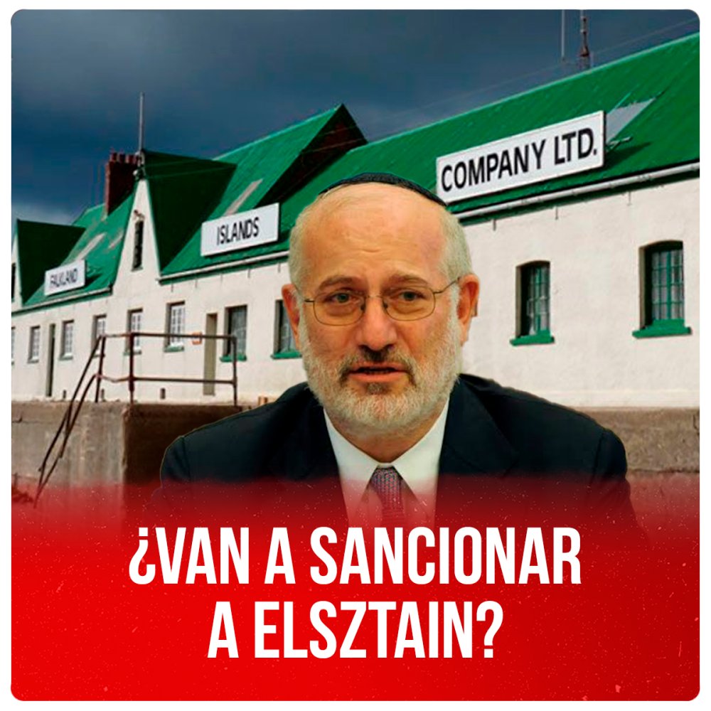 Malvinas / ¿Van a sancionar a Elsztain?