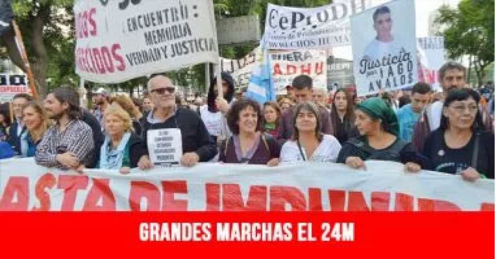 Grandes marchas el 24M