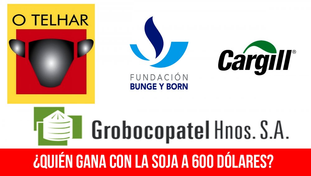 ¿Quién gana con la soja a 600 dólares?
