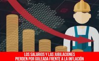 Los salarios y las jubilaciones pierden por goleada frente a la inflación