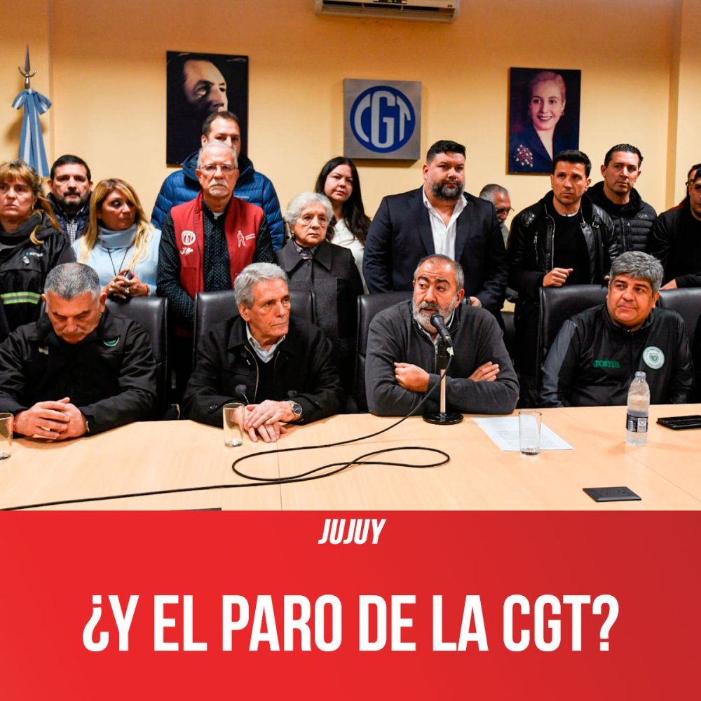 ¿Y el paro de la CGT?