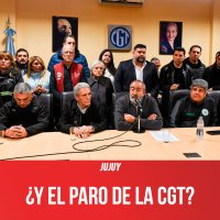 ¿Y el paro de la CGT?