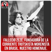Falleció Zezé, fundadora de la corriente trotskista morenista en Brasil. Nuestro homenaje.