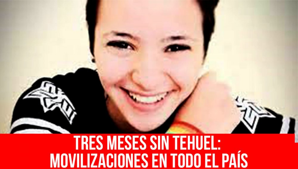 Tres meses sin Tehuel: movilizaciones en todo el país