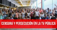 Censura y persecución en la TV Pública