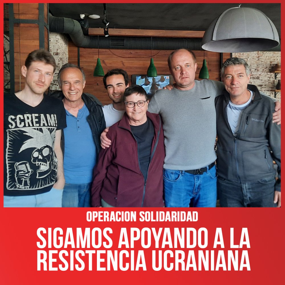 Operacion solidaridad / Sigamos apoyando a la resistencia ucraniana