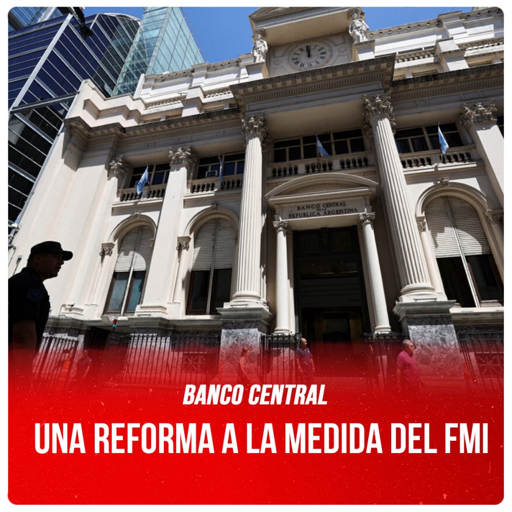 Banco Central / Una reforma a la medida del FMI
