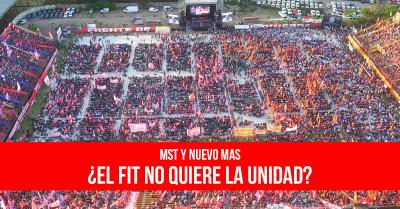 MST y Nuevo MAS: ¿El FIT no quiere la unidad?