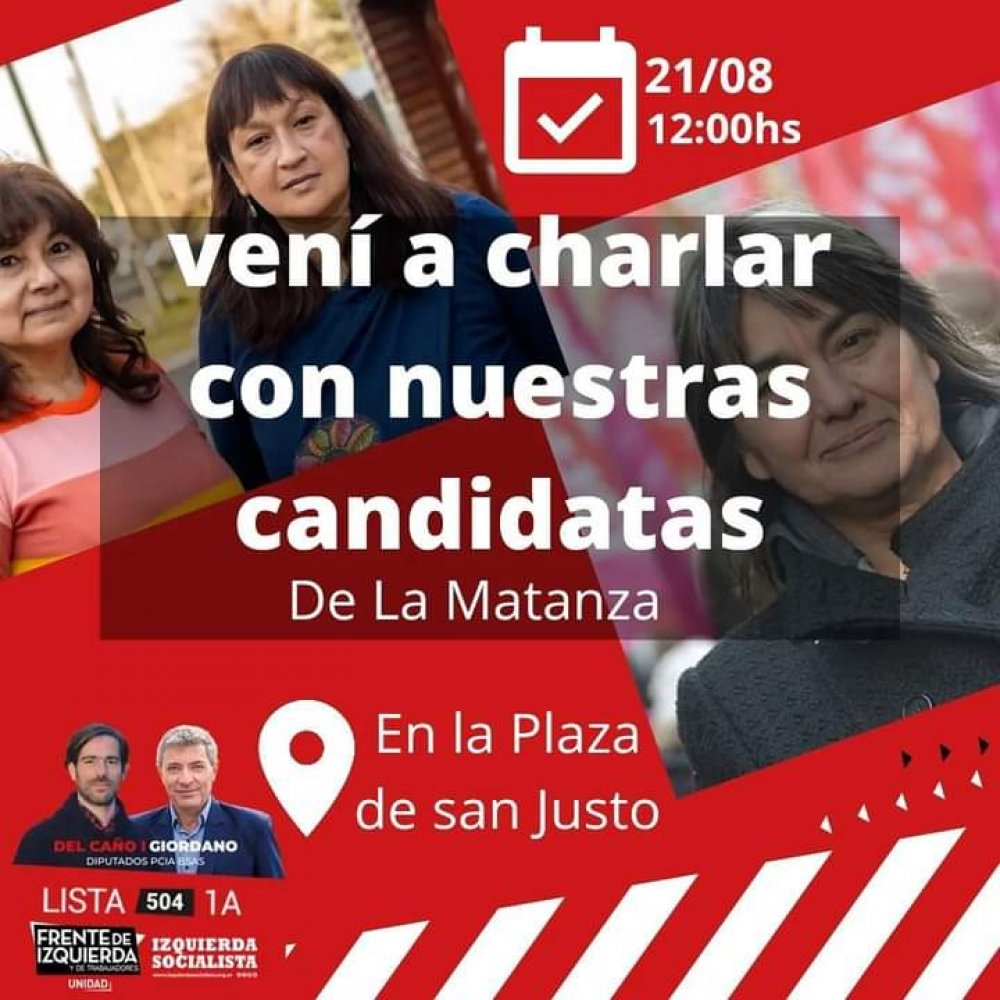 Diputada Schlotthauer en La Matanza