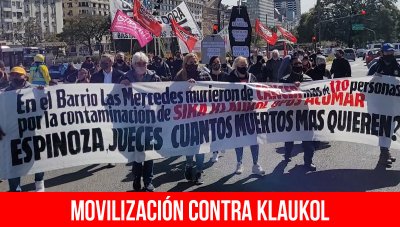 Movilización contra Klaukol