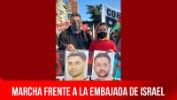 Argentina / Marcha frente a la embajada de Israel
