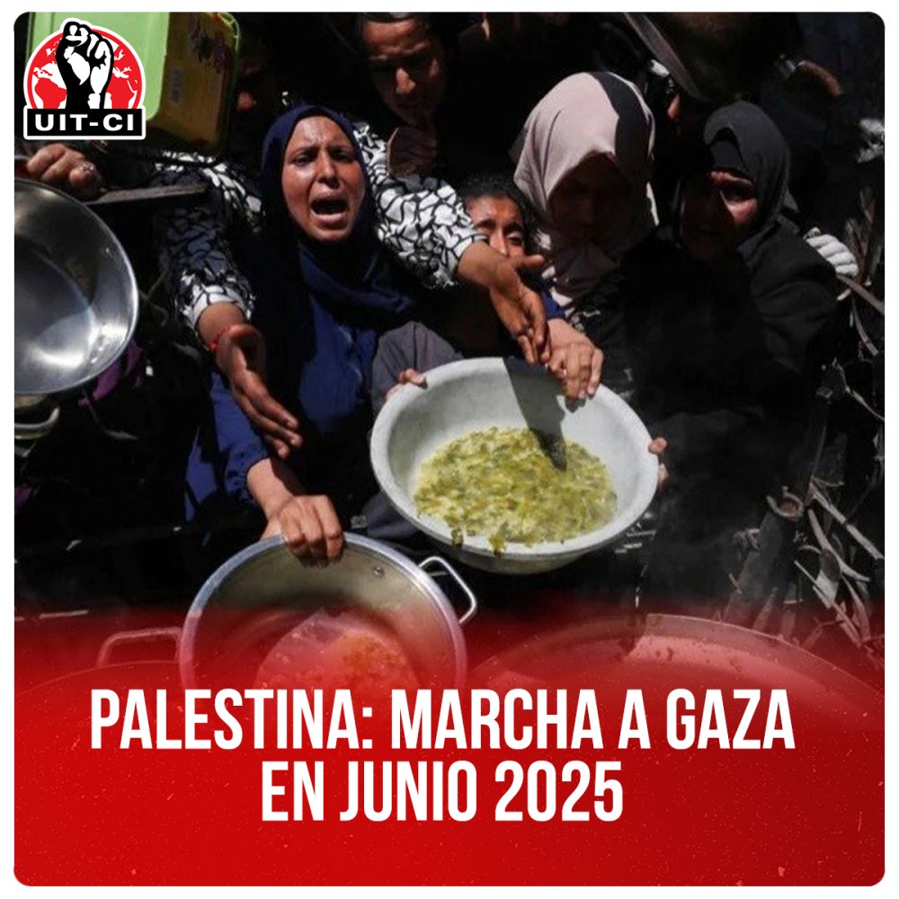 Palestina: Marcha a Gaza en junio 2025