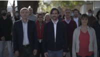 Conferencia de prensa de Nicolás del Caño, Romina del Plá y Juan Carlos Giordano: denuncian la proscripción de la lista del Frente de Izquierda-Unidad de San Martín